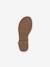 Sandales J SANDALE KARLY FILL BLACK PLATINIUM - vertbaudet enfant 