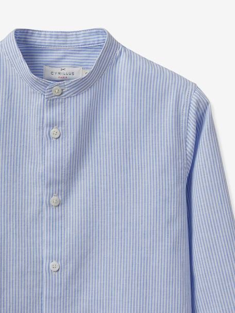 Chemise - Collection Fêtes et Mariages Rayé bleu/blanc - vertbaudet enfant 