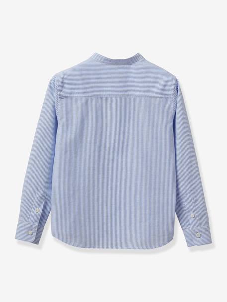 Chemise - Collection Fêtes et Mariages Rayé bleu/blanc - vertbaudet enfant 