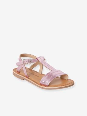 Chaussures-Chaussures fille 23-38-Sandales-Sandales cuir fille