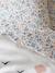 Duvet Cover + Pillowcase Set for Children, Lilac Square WHITE LIGHT SOLID WITH DESIGN - vertbaudet enfant 
