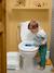 Réducteur de toilettes BLANC/BLEU - vertbaudet enfant 