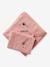 Cape de bain personnalisable et gant de toilette blanc+bleu moyen+framboise+ocre+rose poudré+vert bleuté+vert céladon - vertbaudet enfant 