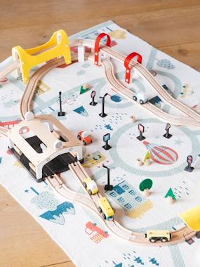 Toys-Playsets-Train Circuit, 66 Pieces