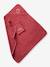 Cape de bain personnalisable et gant de toilette blanc+bleu moyen+framboise+ocre+rose poudré+vert bleuté+vert céladon - vertbaudet enfant 