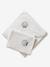 Cape de bain personnalisable et gant de toilette blanc+bleu moyen+framboise+ocre+rose poudré+vert bleuté+vert céladon - vertbaudet enfant 