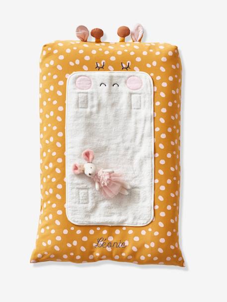 Cover for Changing Mattress, Giraffe Theme Yellow/Print - vertbaudet enfant 