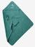 Cape de bain personnalisable et gant de toilette blanc+bleu moyen+framboise+ocre+rose poudré+vert bleuté+vert céladon - vertbaudet enfant 