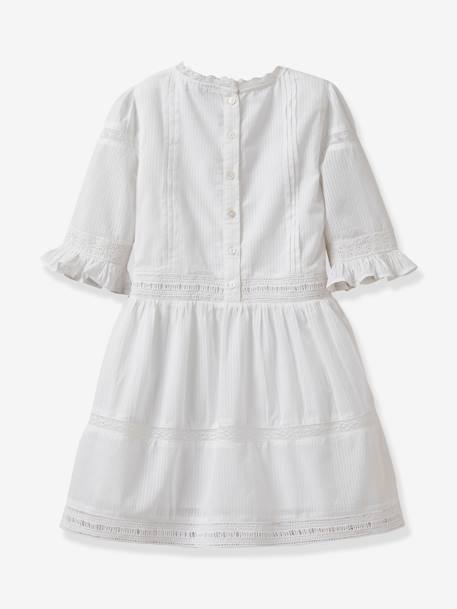 Elise dress - Mariages and Formalwear Collection Cream - vertbaudet enfant 