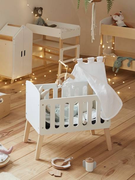 Canopy for Doll Bed White - vertbaudet enfant 
