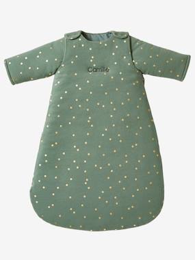 Baby Sleep Bag with Removable Sleeves, Green Forest  - vertbaudet enfant