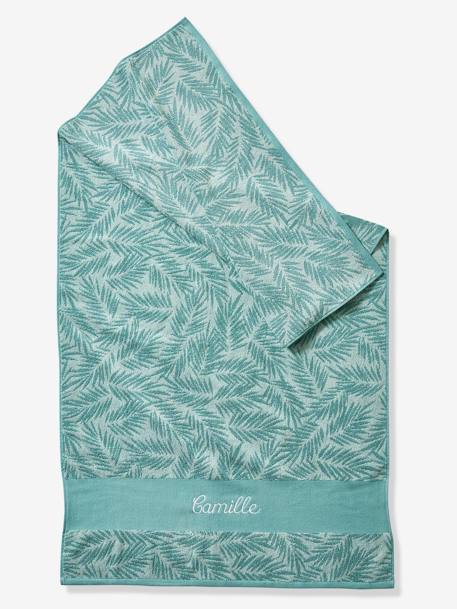 Serviette de bain personnalisable vert - vertbaudet enfant 