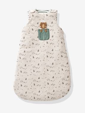 Sleeveless Baby Sleep Bag, Green Forest  - vertbaudet enfant