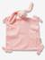 Velour Comforter, Rabbit Light Pink+White - vertbaudet enfant 
