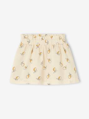Baby-Dresses & Skirts-Skirt with Lemon Print, for Babies