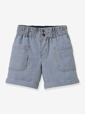 Girl's jeans shorts  - vertbaudet enfant
