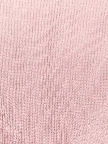 Housse élastiquée pour siège coque 0+ rayé beige+rose thé - vertbaudet enfant 