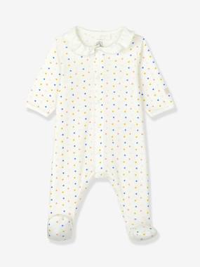 Baby-Pyjamas & Sleepsuits-Organic Cotton Sleepsuit for Babies, by Petit Bateau