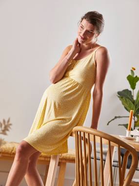 Maternity-Short Dress, Thin Straps, Maternity & Nursing Special