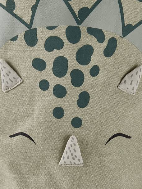 Panier de rangement XL Dinosaure bleu/vert - vertbaudet enfant 