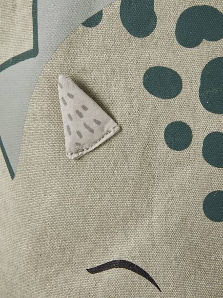 Panier de rangement XL Dinosaure bleu/vert - vertbaudet enfant 