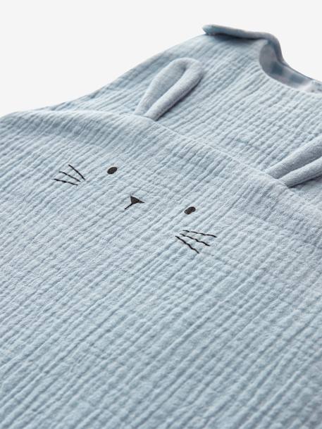 Gigoteuse spéciale été en gaze de coton bio* LOVELY FARM bleu - vertbaudet enfant 