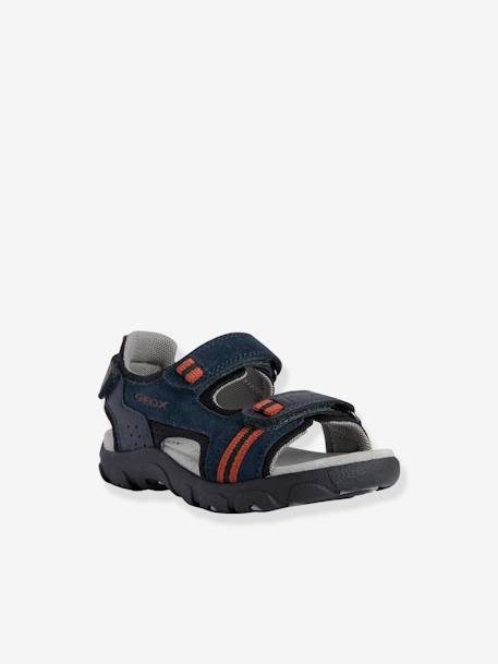 cable cama rodear Sandals for Boys, J.S. Strada A Mesh+ by GEOX® - blue dark solid, Shoes
