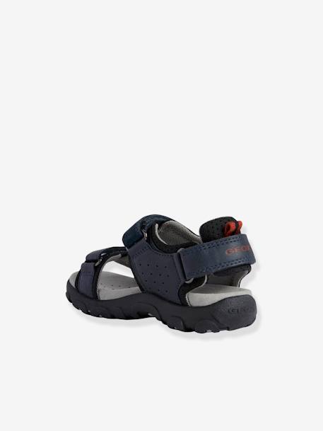 Sandals for Boys, J.S. Strada A Mesh+ by GEOX® BLUE DARK SOLID - vertbaudet enfant 