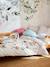 Duvet Cover + Pillowcase Set for Children, Lilac Square WHITE LIGHT SOLID WITH DESIGN - vertbaudet enfant 