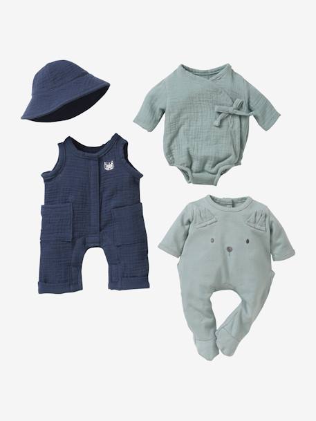 Clothes for Boy Dolls blue+Blue - vertbaudet enfant 
