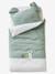 Pillowcase in Cotton Gauze for Babies, LAPIN VERT Green - vertbaudet enfant 