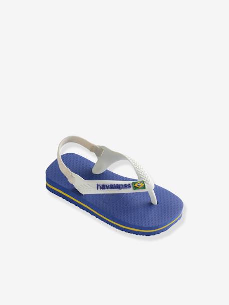 Tongs Baby Brasil Logo II marine - vertbaudet enfant 