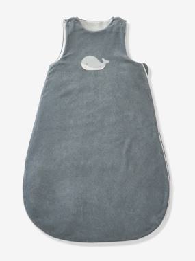 -Summer Special Whale Baby Sleep Bag in Terry Cloth, Under the Ocean