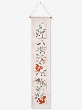 -Forest Animals Growth Chart in Fabric