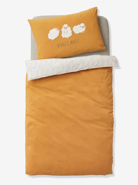 Drap-housse bébé PETIT MOUTON gris chiné - vertbaudet enfant 
