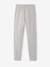 Lot de 2 leggings fille Basics anthracite+écru+gris chiné+noir+lot gris anthracite + bleu mar - vertbaudet enfant 
