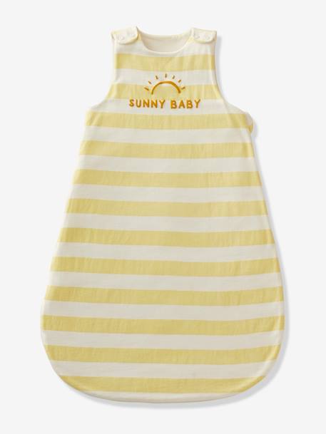 Gigoteuse été BÉBÉ D'ÉTÉ jaune+rayé bleu+vert - vertbaudet enfant 