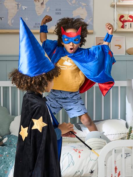 Panoplie déguisement réversible Super héros garçon multicolore - vertbaudet enfant 