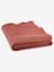 Honeycomb / Waffle Bedspread BLUE MEDIUM SOLID+RED DARK SOLID - vertbaudet enfant 