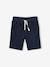 Lot de 2 bermudas garçon en molleton lot encre+lot rouge+vert sauge - vertbaudet enfant 