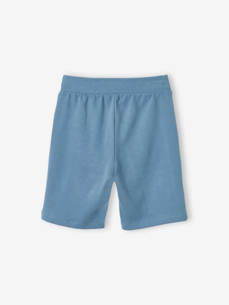 Lot de 2 bermudas garçon en molleton lot encre+lot rouge+vert sauge - vertbaudet enfant 