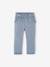 Pantacourt fille en gaze de coton anthracite+bleu+corail - vertbaudet enfant 