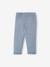 Pantacourt fille en gaze de coton anthracite+bleu+corail - vertbaudet enfant 