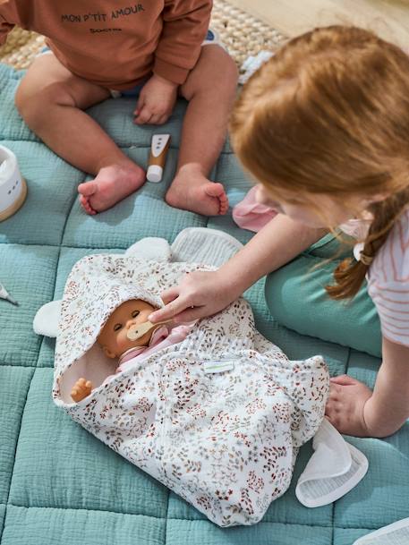 Bath Cape & Accessories for Dolls, in Cotton Gauze, Flora Multi - vertbaudet enfant 