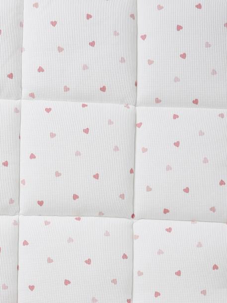 Tapis fond de parc imprimé coeurs - vertbaudet enfant 