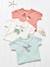 T-shirt bébé motif animalier manches courtes abricot+beige - vertbaudet enfant 