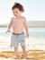 Surf Swim Shorts for Babies BLUE MEDIUM STRIPED - vertbaudet enfant 