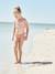 Bikini with Gingham Print for Girls ORANGE MEDIUM CHECKS - vertbaudet enfant 