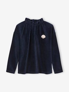 Corduroy Sweatshirt for Girls  - vertbaudet enfant