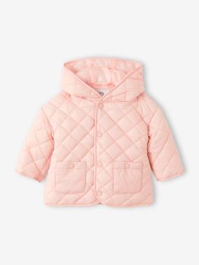 Baby-Outerwear-Coats-Padded Jacket with Hood for Babies
